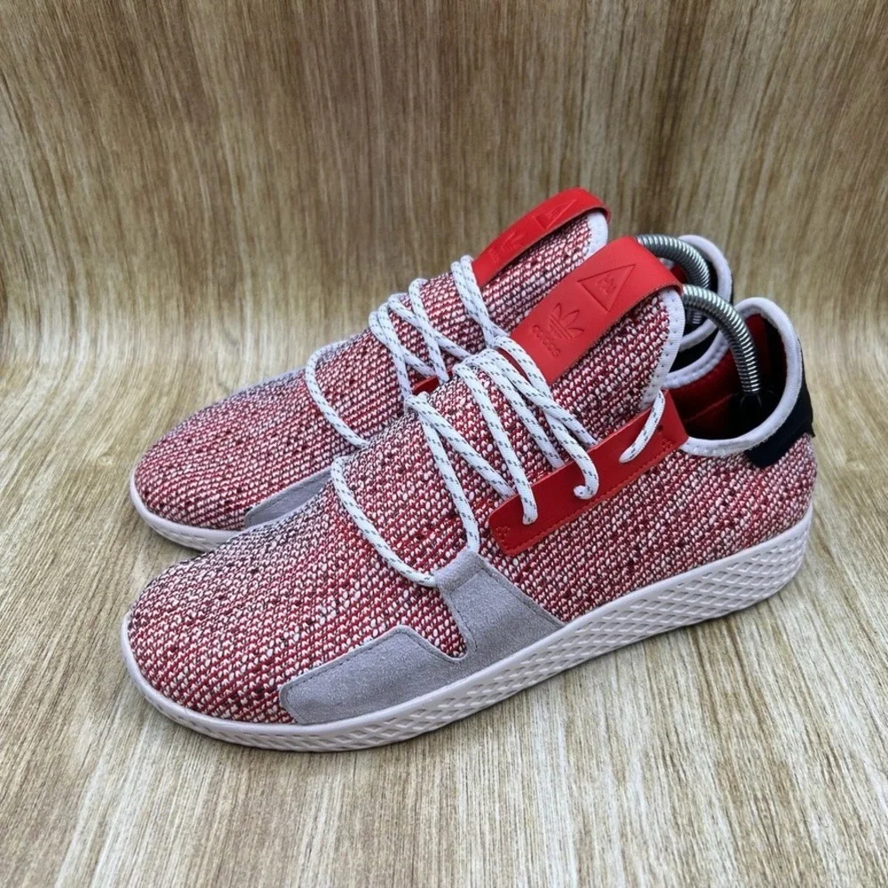 Adidas x Pharrell Williams Tennis Hu V2 Mens 8.5 Solar Pack Scarlet Shoes BB9542